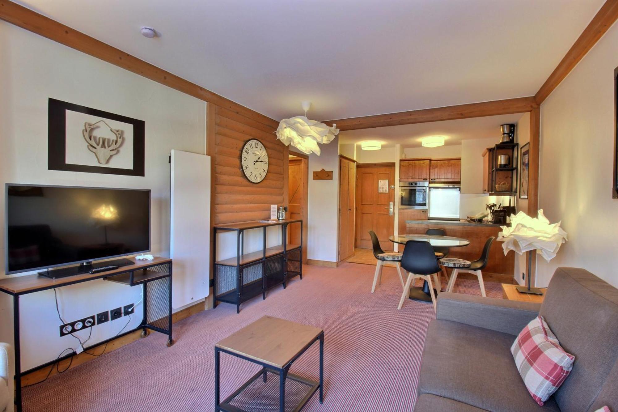 Arc 1950 - Appartement Moderne - Sauna Hammam Jacuzzi - 4 Personnes Les Arcs  Екстер'єр фото